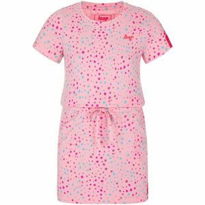Loap BESNA Dívčí šaty, růžová, velikost 134-140