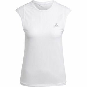 adidas FAST TEE Dámské běžecké tričko, bílá, velikost L