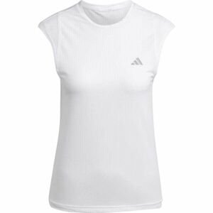adidas FAST TEE Dámské běžecké tričko, bílá, velikost XS