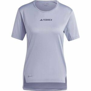 adidas MT TEE Dámské outdoorové tričko, fialová, velikost L