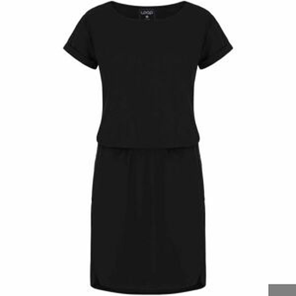 Loap UBULINA Dámské šaty, černá, velikost M