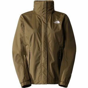 The North Face W RESOLVE JKT Dámská outdoorová bunda, khaki, velikost L