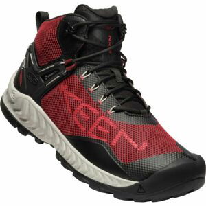 Keen NXIS EVO MID WP M Pánská treková obuv, červená, velikost 42.5