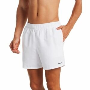 Nike ESSENTIAL 5 Pánské šortky do vody, bílá, veľkosť L