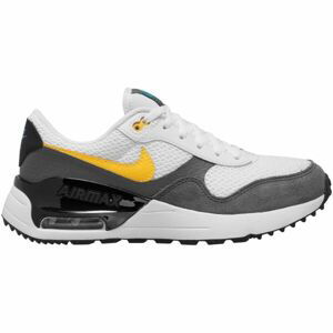 Nike AIR MAX SYSTM Chlapecká volnočasová obuv, bílá, velikost 36.5