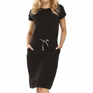 Lotto CRETA Dámské šaty, černá, velikost XS