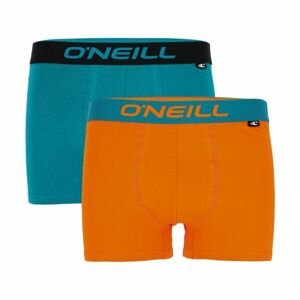 O'Neill PLAIN 2PACK Pánské boxerky, tyrkysová, veľkosť XL