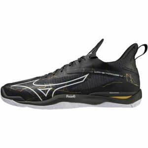 Mizuno WAVE MIRAGE 4 Pánská sálová obuv, černá, velikost 47