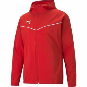 Puma TEAMRISE ALL WEATHER JACKET Pánská bunda, červená, velikost L