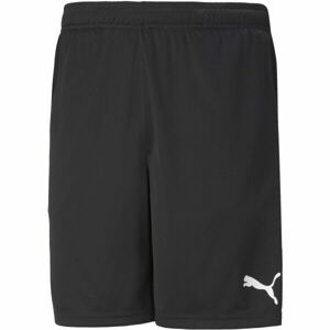 Puma TEAM RISENN SHORTS Pánské fotbalové kraťasy, černá, veľkosť XXL