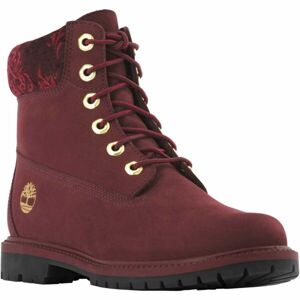 Timberland 6IN HERITAGE BOOT CUPSOLE W Dámská zimní obuv, vínová, velikost 40