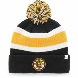 47 NHL Boston Bruins Breakaway CUFF KNIT Zimní čepice, černá, velikost