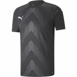Puma TEAMGLORY JERSEY Pánské fotbalové triko, černá, velikost S