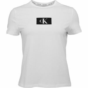 Calvin Klein ´96 LOUNGE-S/S CREW NECK Dámské tričko, bílá, velikost S