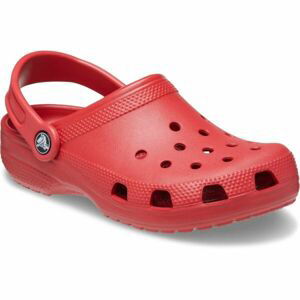 Crocs CLASSIC CLOG K Dětské nazouváky, červená, velikost 33/34