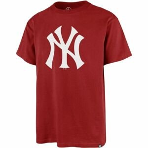 47 MLB NEW YORK YANKEES IMPRINT ECHO TEE Pánské triko, červená, velikost L