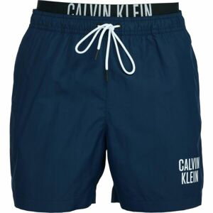 Calvin Klein INTENSE POWER-MEDIUM DOUBLE WB Pánské koupací šortky, tmavě modrá, veľkosť L
