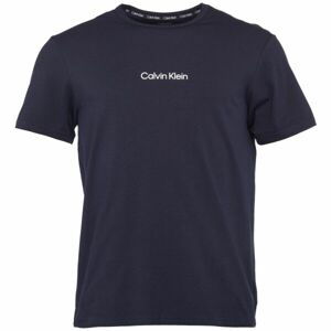 Calvin Klein S/S CREW NECK Pánské tričko, tmavě modrá, velikost M