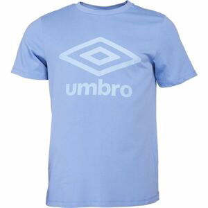 Umbro LARGE COTTON LOGO TEE Pánské triko, modrá, velikost L