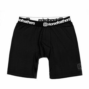 Horsefeathers DYNASTY LONG 3PACK BOXER SHORTS Pánské boxerky, černá, velikost L