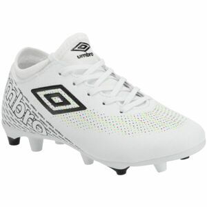 Umbro AURORA LEAGUE FG JNR Dětské kopačky, bílá, velikost 33.5