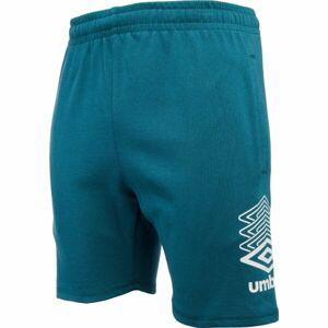 Umbro TERRACE SHORT Pánské šortky, tmavě zelená, velikost L