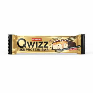 Nutrend QWIZZ PROTEIN BAR 60 G SLANÝ KARAMEL Proteinová tyčinka, , velikost