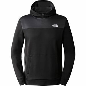 The North Face M REAXION FL P/O HD Pánská flísová mikina, černá, velikost L