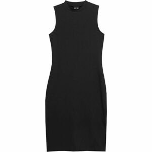 4F DRESS Dámské šaty, černá, velikost S