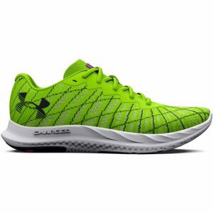 Under Armour CHARGED BREEZE 2 Pánská běžecká obuv, světle zelená, velikost 48.5