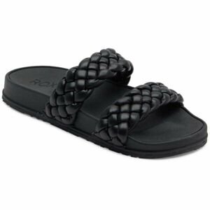 Roxy SLIPPY BRAIDED Dámské pantofle, černá, velikost 40