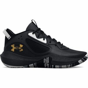 Under Armour LOCKDOWN 6 G Juniorská basketballová obuv, černá, veľkosť 36