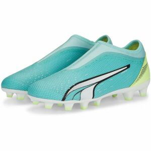 Puma ULTRA MATCH LL FG/AG JR Dětské kopačky, zelená, velikost 28