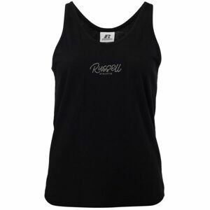 Russell Athletic Dámské tričko Dámské tričko, černá, velikost XL