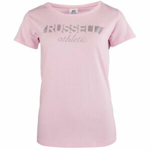 Russell Athletic Dámské tričko Dámské tričko, růžová, velikost M