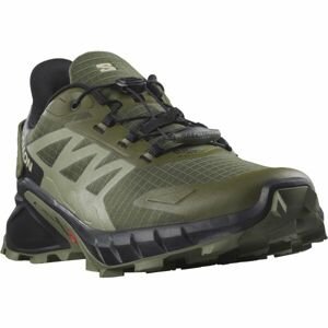 Salomon SUPERCROSS 4 Pánská trailová bota, tmavě zelená, veľkosť 42 2/3