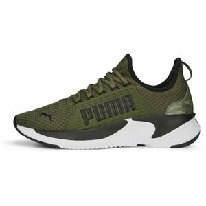 Puma SOFTRIDE PREMIER SLIP ON TIGER CAMO Pánské fitness boty, tmavě zelená, velikost 45