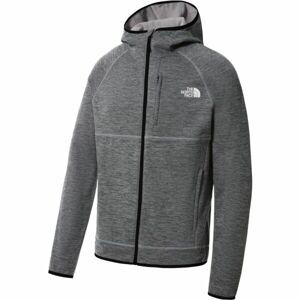 The North Face M CANYONLANDS HOODIE Pánská flísová mikina, šedá, velikost XL