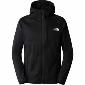 The North Face M CANYONLANDS HOODIE Pánská flísová mikina, černá, velikost S