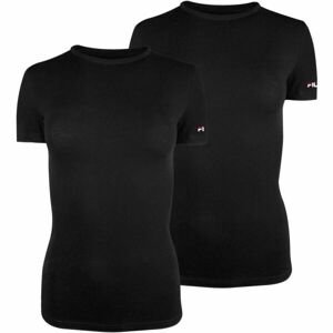Fila ROUND-NECK TSHIRT Dámské tričko, černá, velikost M