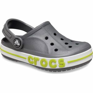 Crocs BAYABAND CLOG K Dětské pantofle, černá, velikost 33/34