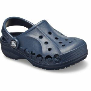 Crocs BAYA CLOG T Dětské pantofle, tmavě modrá, velikost 27/28