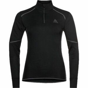 Odlo BL TOP TURTLE NECKL/S HALF ZIP ACTIVE X Dámské tričko, černá, veľkosť XS