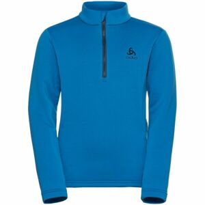 Odlo MID LAYER 1/2 ZIP BERRA KIDS Dětská mikina, modrá, velikost 116