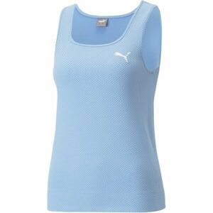 Puma HER SLIM TANK Dámské sportovní tílko, světle modrá, velikost XS