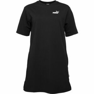 Puma ESS SMALL LOGO TEE DRESS TR Dámské šaty, černá, velikost XS