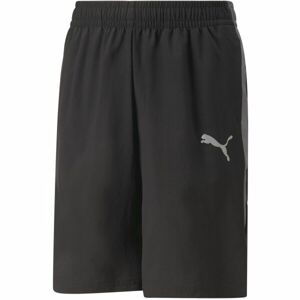 Puma ACTIVE SPORTS WOVEN SHORTS B Chlapecké kraťasy, černá, velikost 164