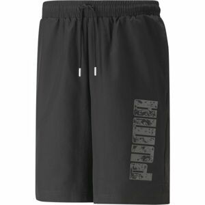 Puma POWER WOVEN SHORTS Pánské šortky, černá, velikost M