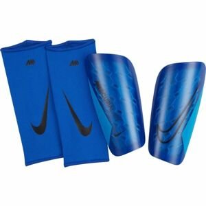 Nike MERCURIAL LITE Chrániče holení, modrá, velikost XL