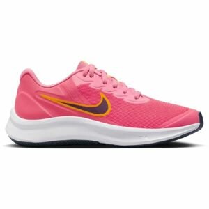 Nike STAR RUNNER 3 GS Dětská sportovní obuv, růžová, velikost 39